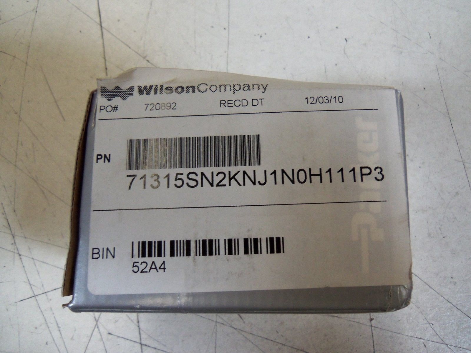 PARKER 71315SN2KNJ1N0H111P3 *NEW IN BOX*