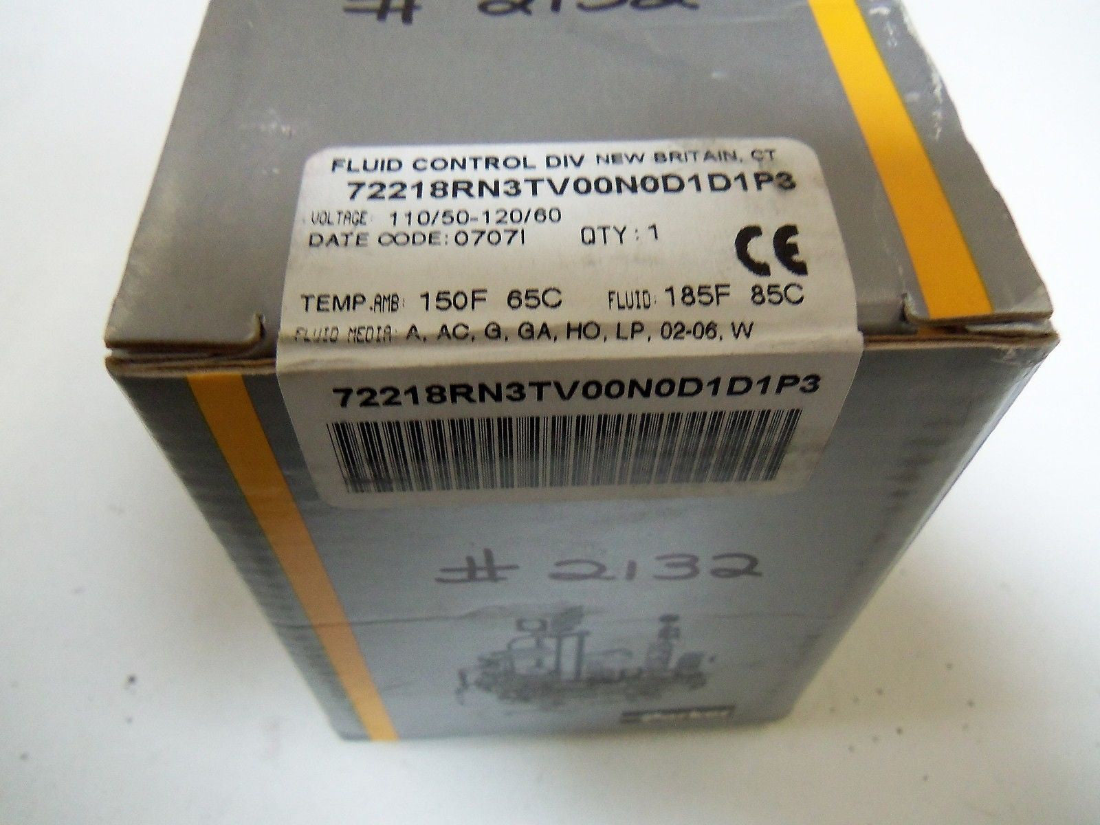 PARKER 72218RN3TV00N0D1D1P3 *FACTORY SEALED*