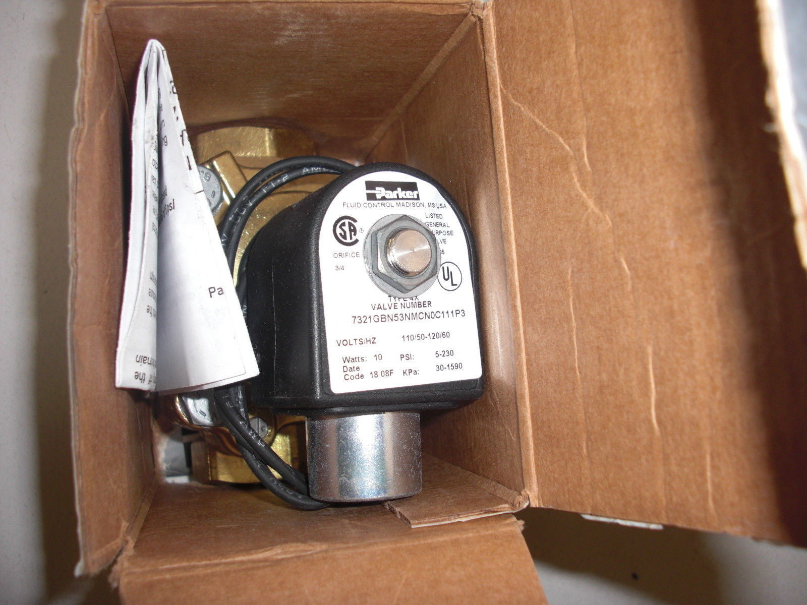 PARKER 7321GBN53N19CN0C111P3 *NEW IN BOX*