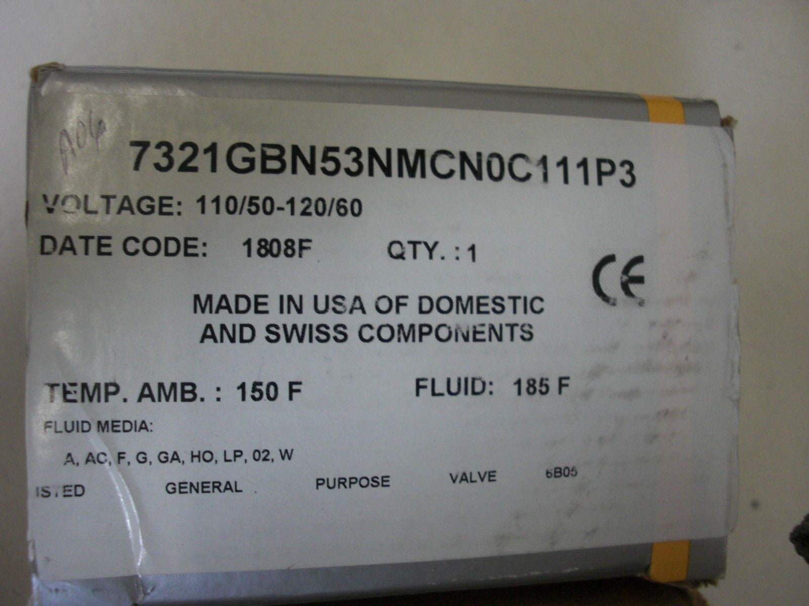 PARKER 7321GBN53N19CN0C111P3 *NEW IN BOX*