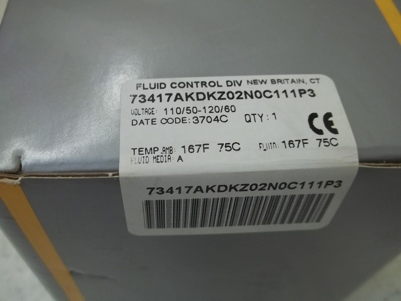 PARKER 73417AKDKZ01N0C111P3 SOLENOID VALVE *FACTORY SEALED*
