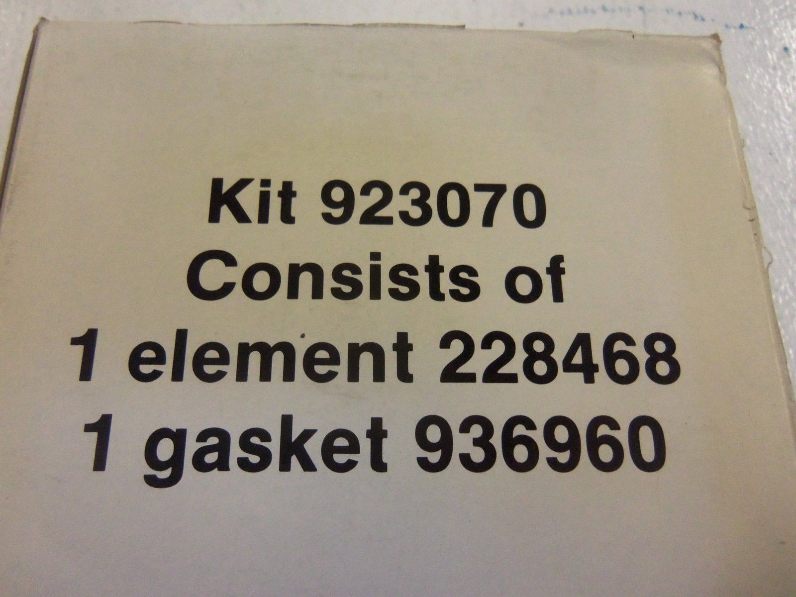 PARKER 923070 FILTER KIT *NEW IN BOX*