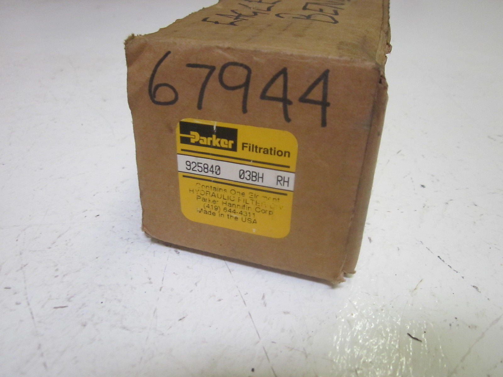 PARKER 925840 03BH RH FILTER *NEW IN BOX*