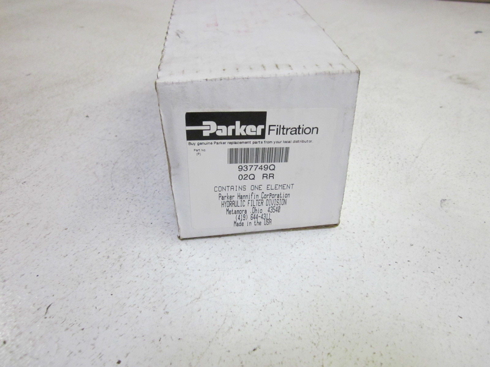 PARKER 937749Q HYDRAULIC FILTER  *NEW IN BOX*