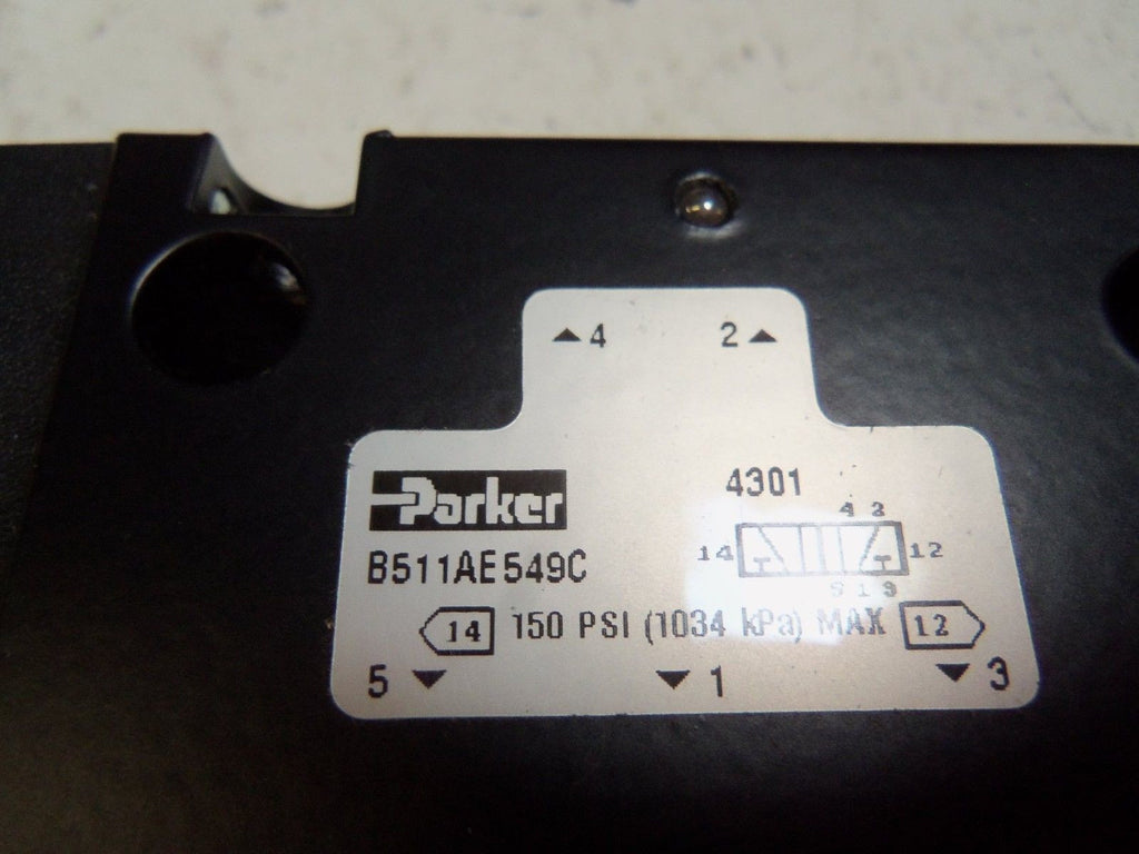 PARKER B511AE549C VALVE *NEW IN BOX*