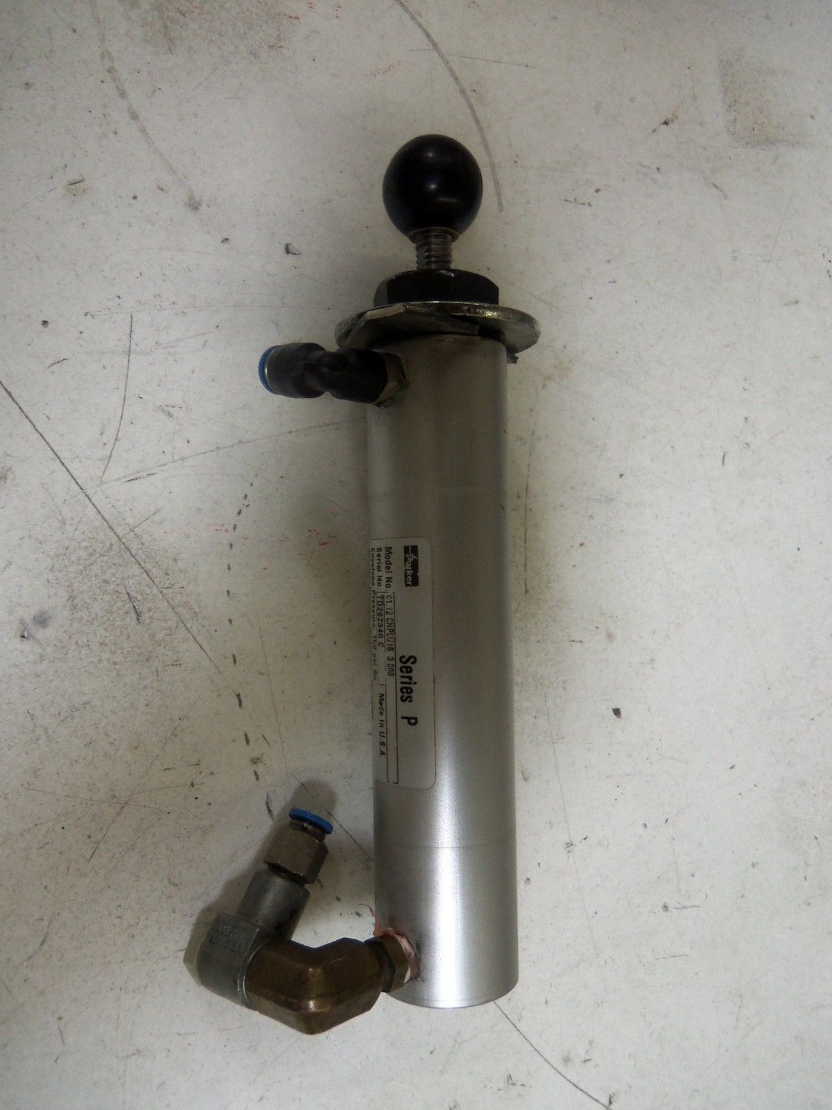PARKER SERIES P C1.12CNPLU16 3.000 PNEUMATIC CYLINDER *USED*
