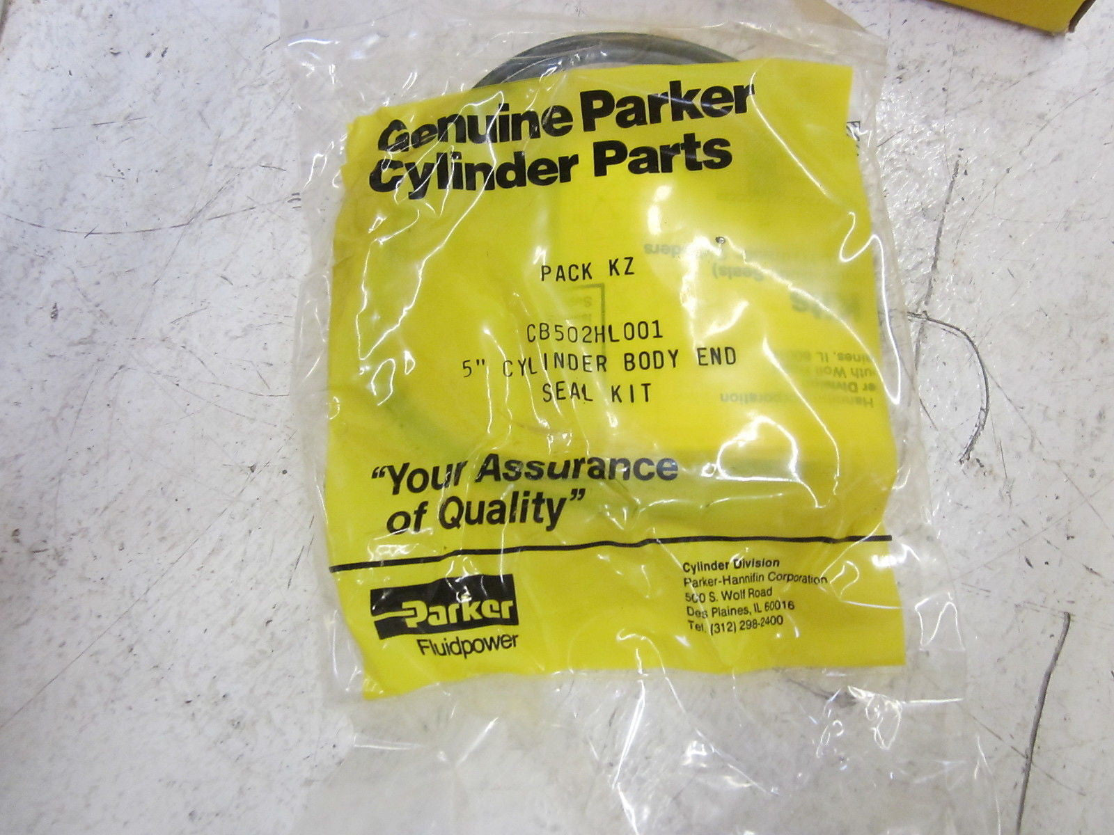 PARKER CB502HL001 CYLINDER BODY KIT 5" *NEW IN BOX*