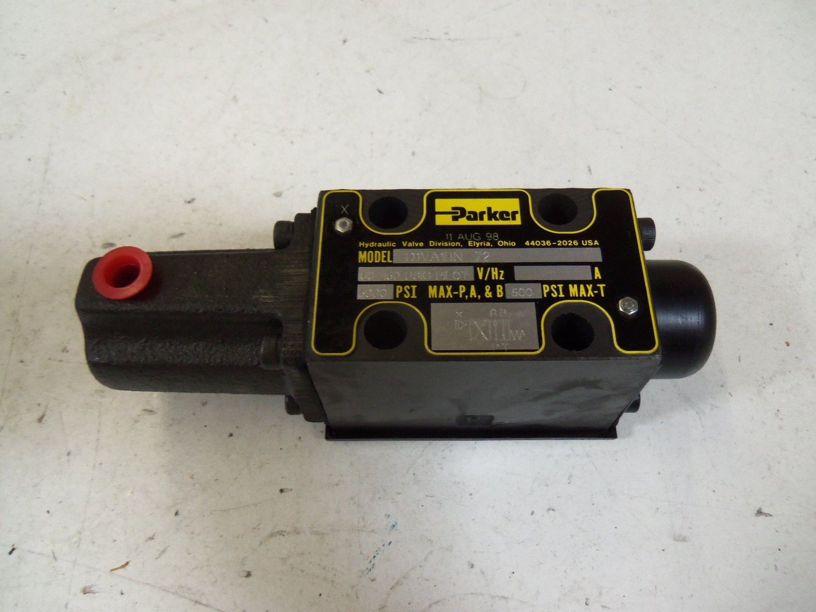 PARKER D1VA1BN 72 *NEW NO BOX*