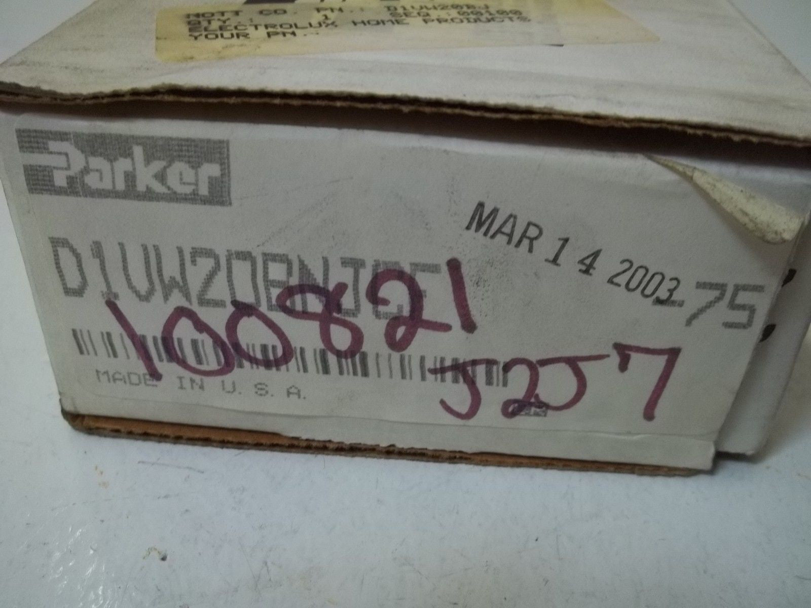 PARKER D1VW20BNJCF 75 HYDRAULIC VALVE *NEW IN BOX*