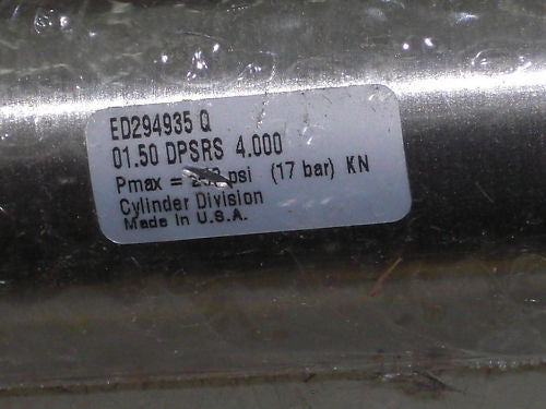 PARKER ED294935 PNEUMATIC CYLINDER *NEW NO BOX*