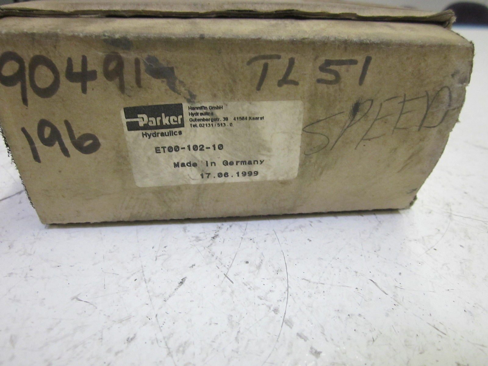 PARKER ET00-102-10 PC BOARD *USED*