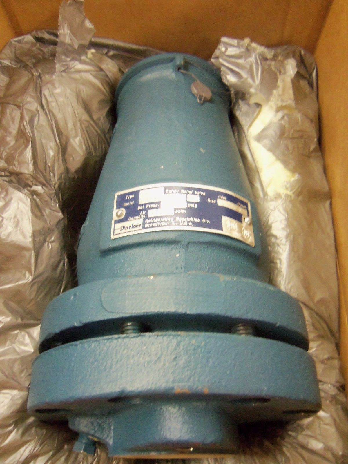 PARKER/FRICK H5/952A0022H09 SAFETY RELIEF VALVE *NEW IN BOX*