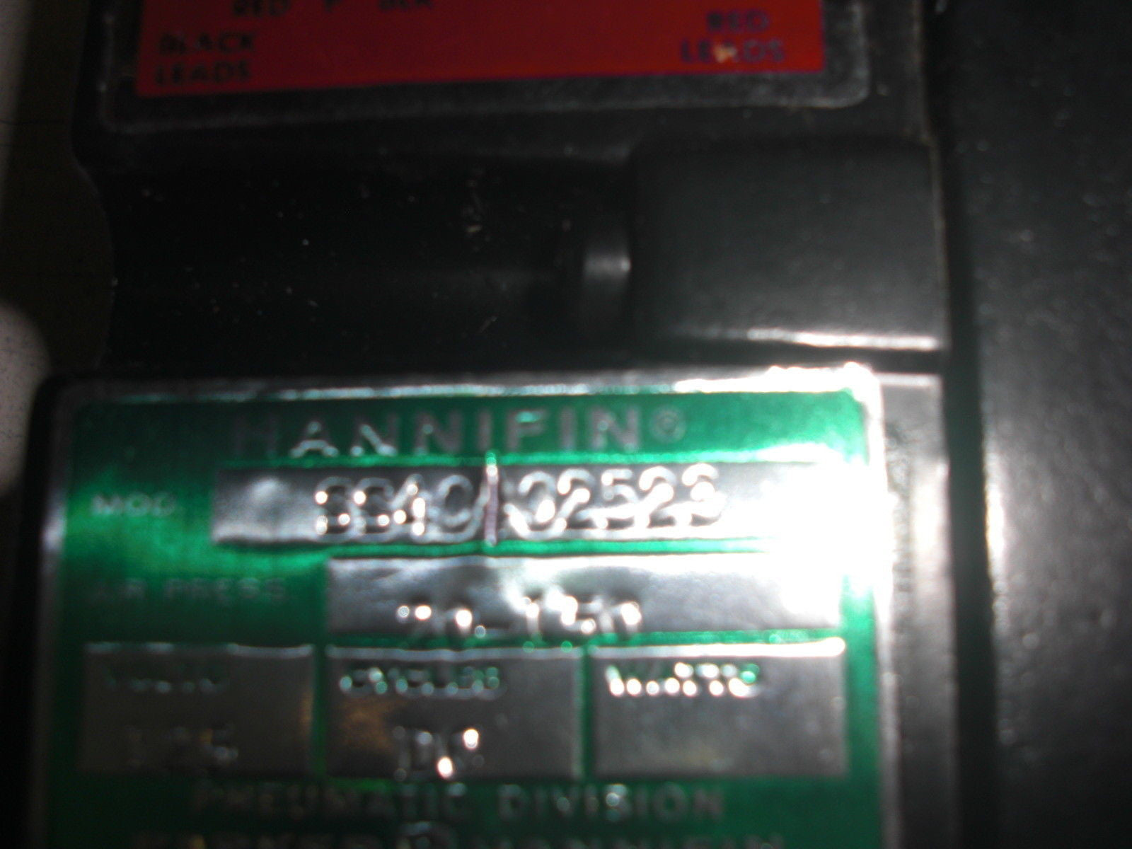 PARKER HANNIFIN SS40-02523 *USED*
