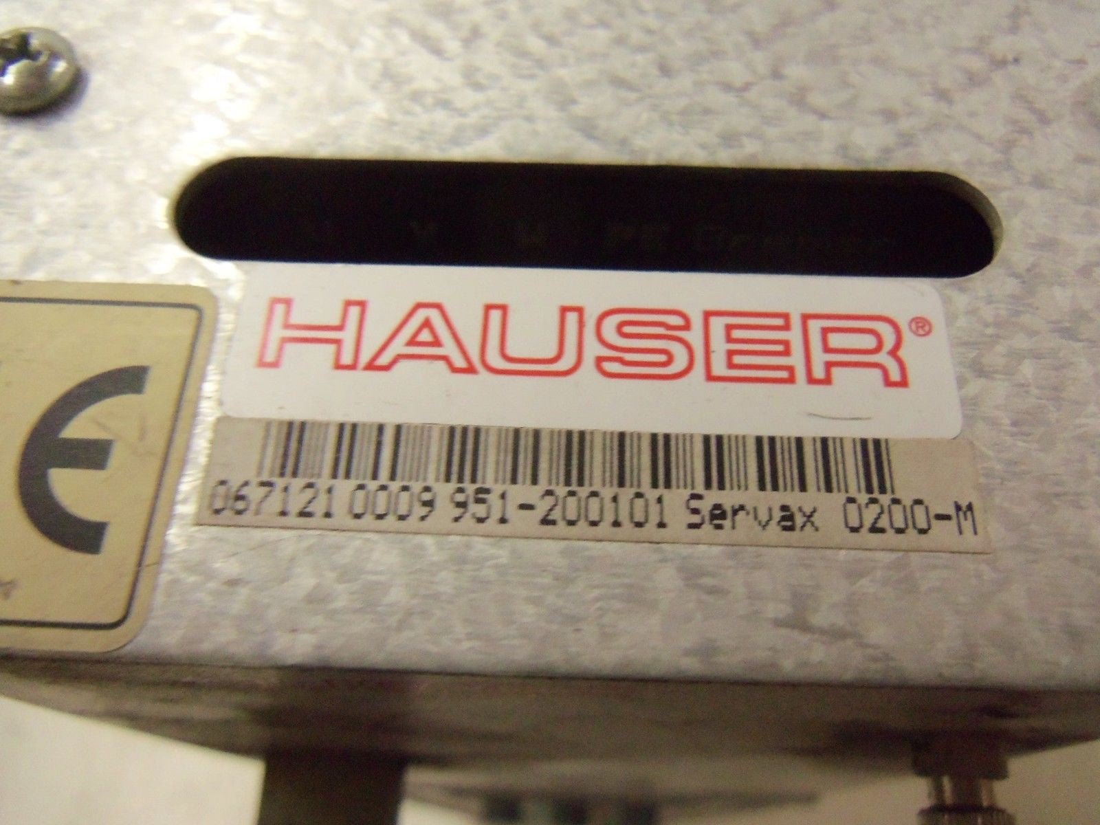 PARKER HAUSER SERVAX-M 067121 0009 951-200101 POWER SUPPLY MODULE *USED*