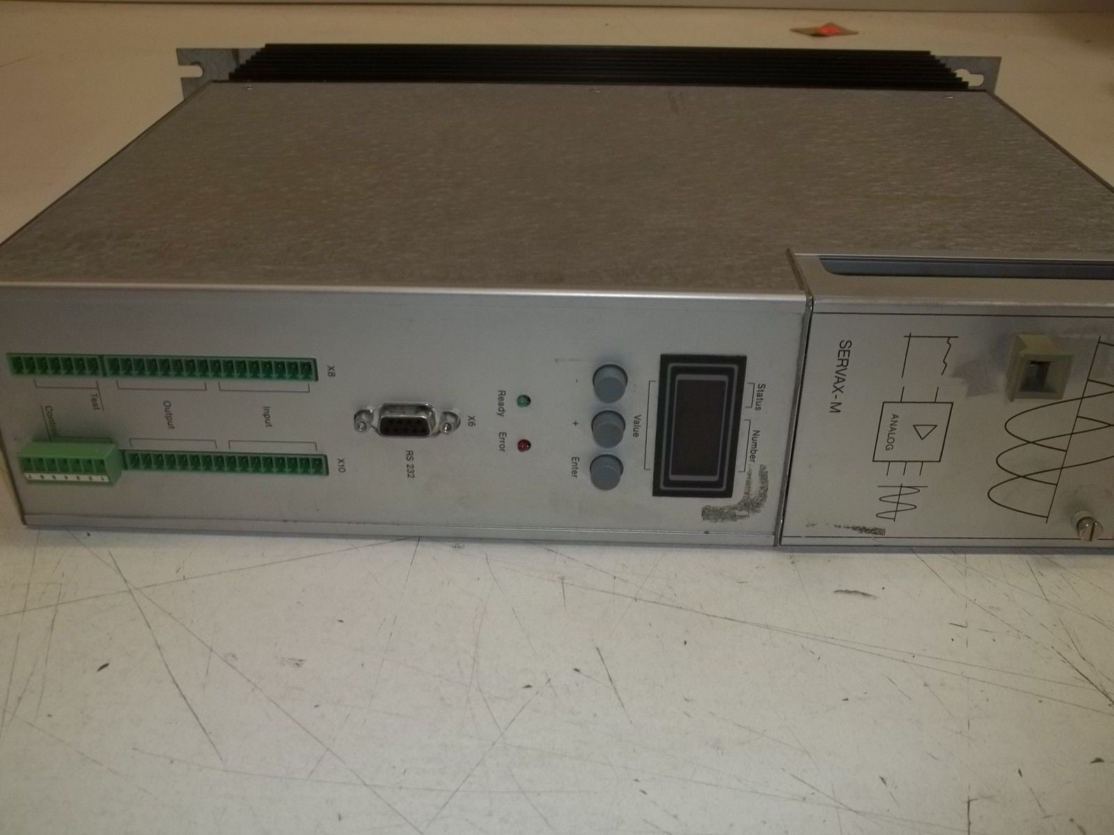 PARKER HAUSER SERVAX-M 067128 0001 951-200101 POWER SUPPLY MODULE *USED*
