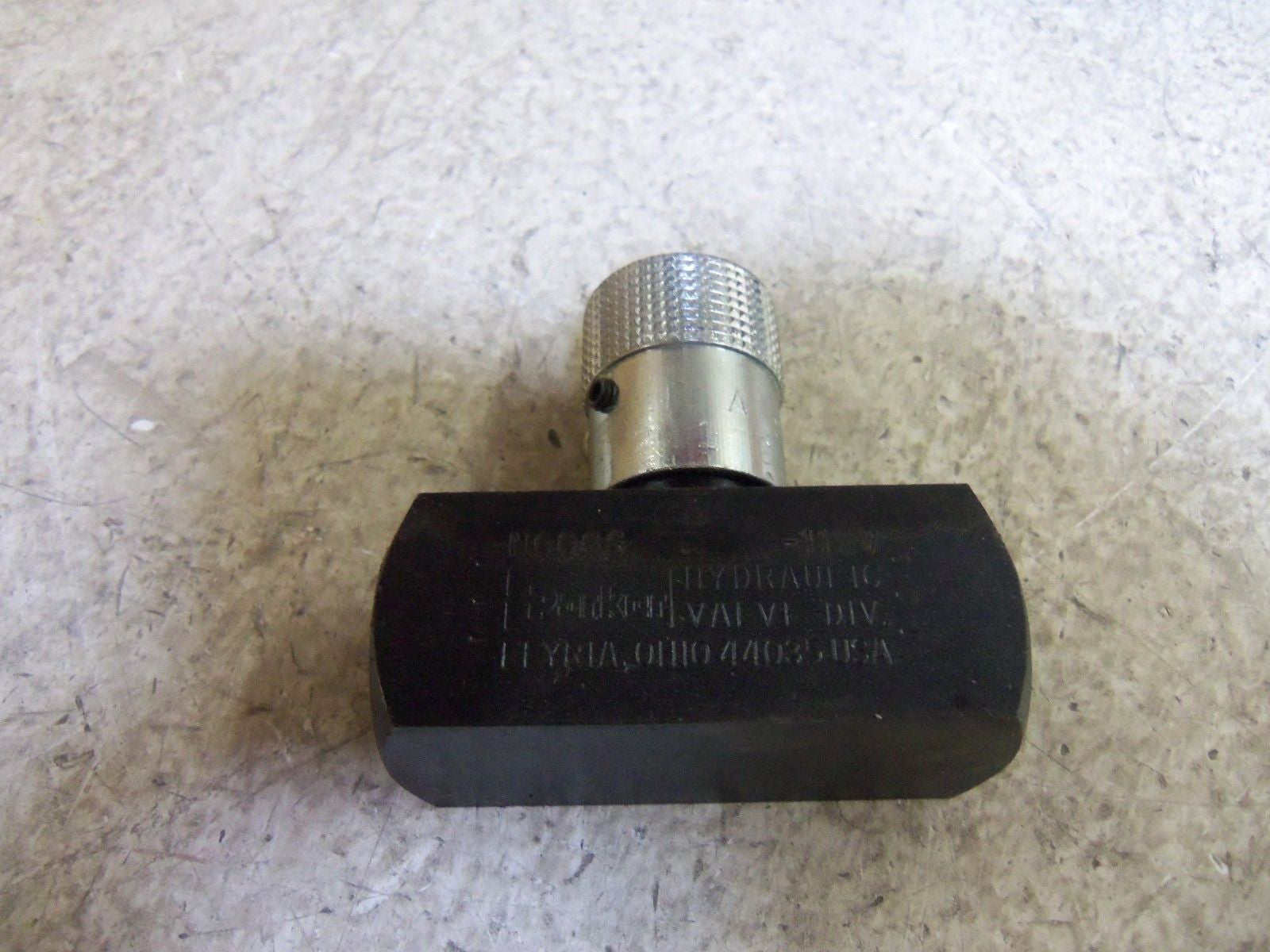 PARKER N600S VALVE *USED*