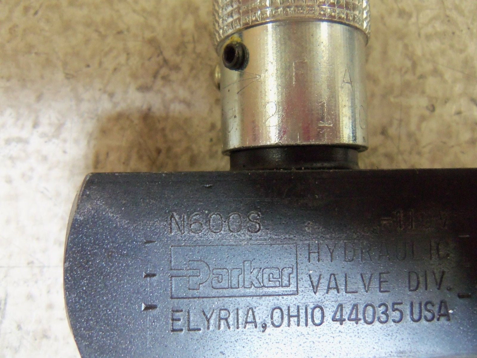 PARKER N600S VALVE *USED*