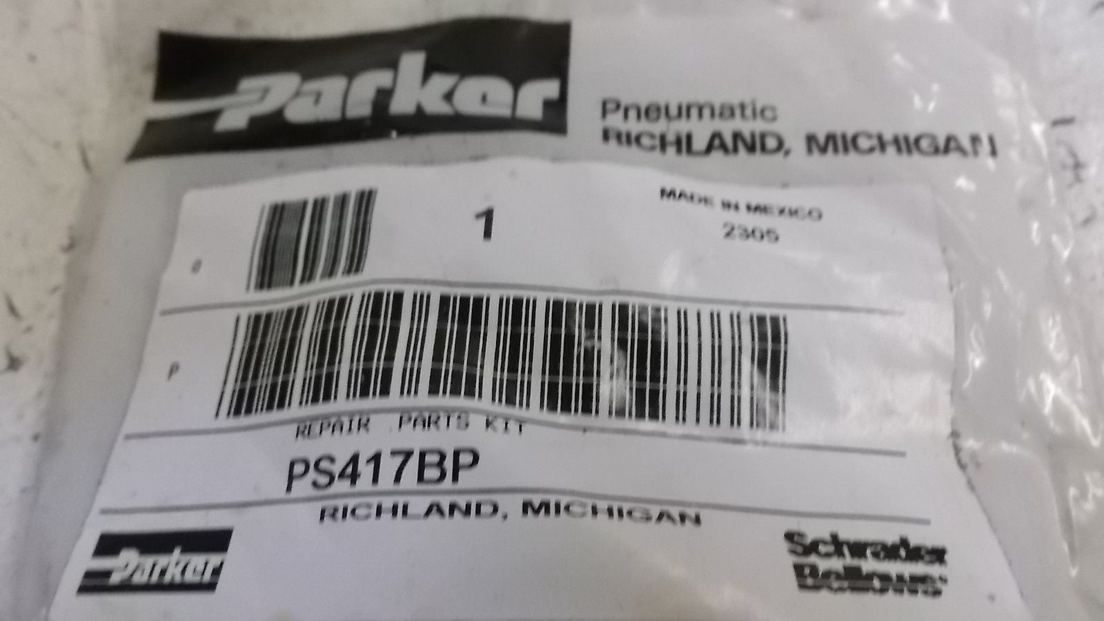 PARKER PS417BP MOUNT BRACKET *NEW IN A FACTORY BAG*
