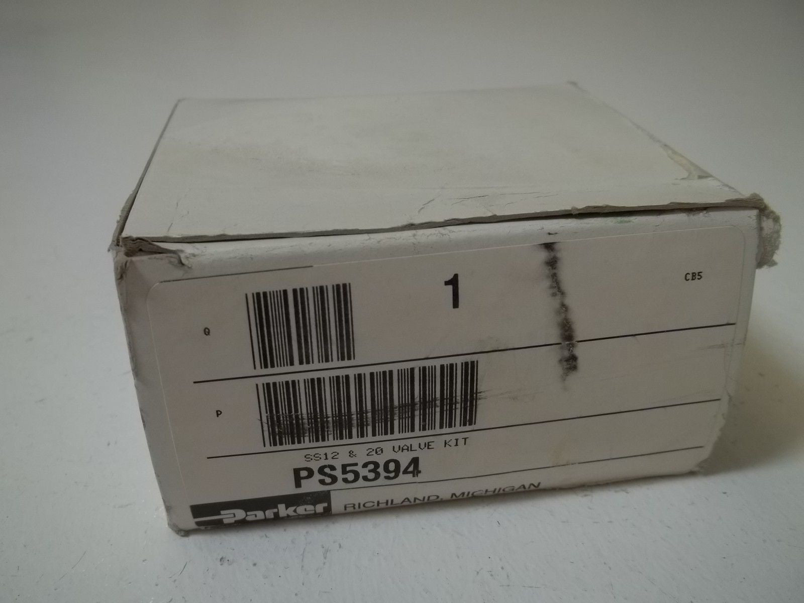 PARKER PS5394 SS12 & 20 VALVE KIT *NEW IN BOX*