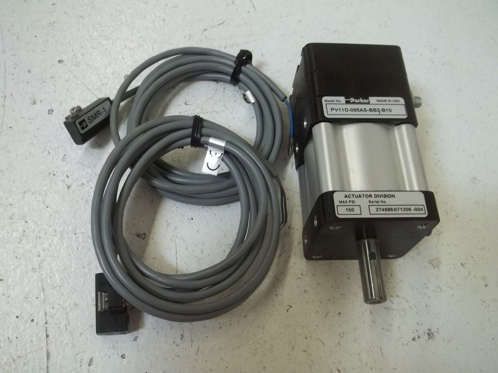 PARKER PV11D-095AS-BB2-B10 AIR CYLINDER *USED*