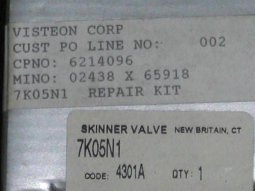 PARKER SKINNER VALVE 7K05N1 *NEW IN BOX*
