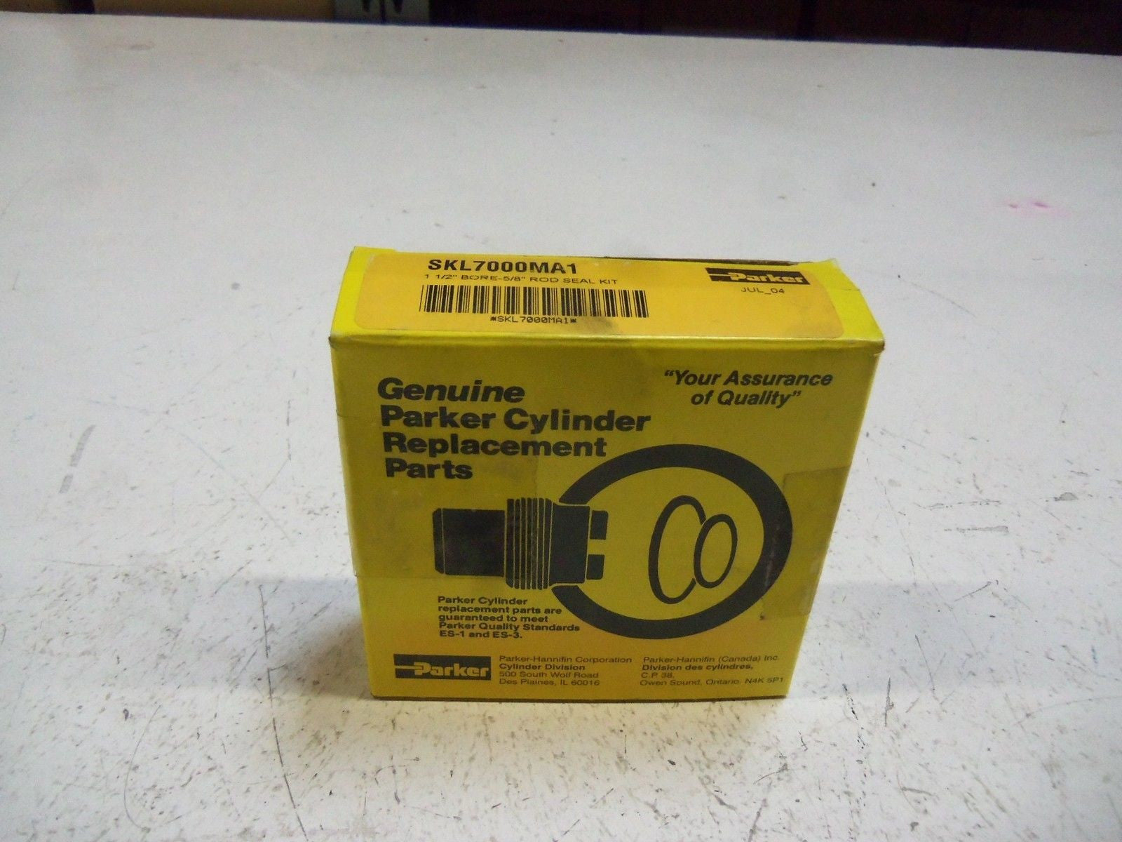 PARKER SKL7000MA1 SEAL KIT *NEW IN BOX*