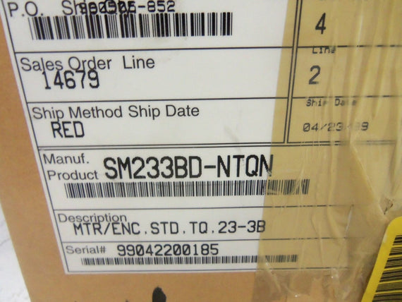 PARKER SM233BD-NTQN *NEW IN BOX*
