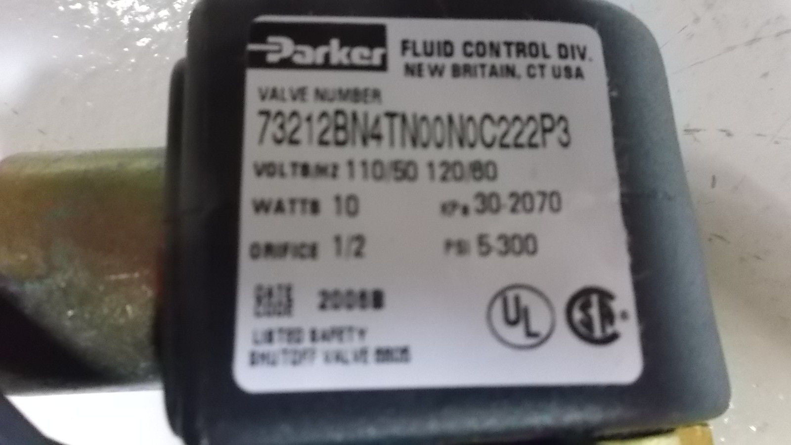 PARKER SOLENOID VALVE 73212BN4TN00N0C222P3 *NEW IN BOX*