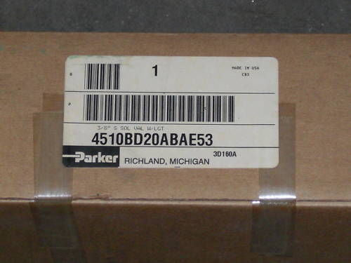 PARKER 4510BD20ABAE53 VALVE *NEW IN BOX*