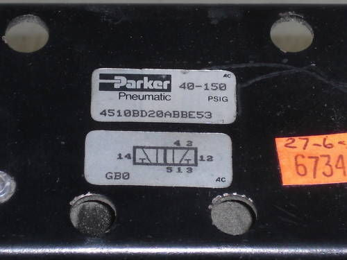 PARKER VALVE 4510BD20ABBE53