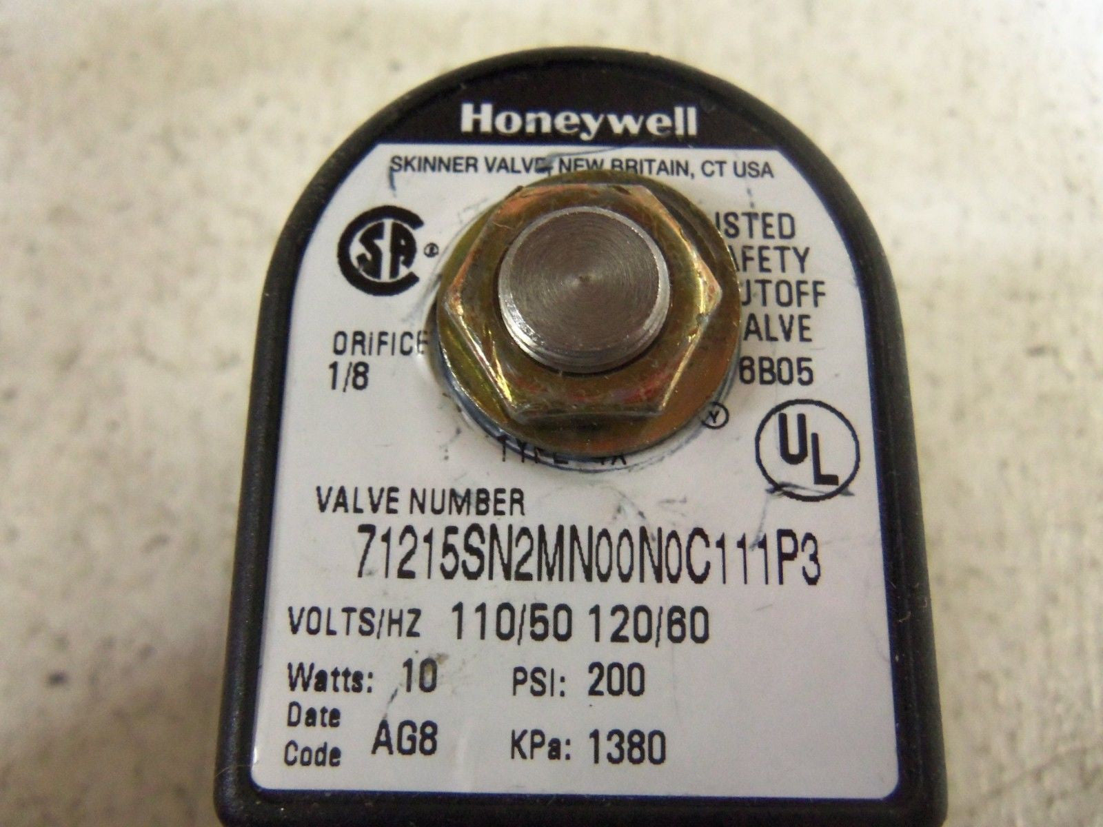 PARKER SKINNER VALVE 7121KBN44V00N0C111P3 SOLENOID VALVE *NEW IN BOX*