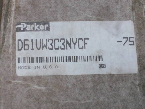 PARKER VALVE D61VW3C3NYCF  -75 *NEW  IN BOX*