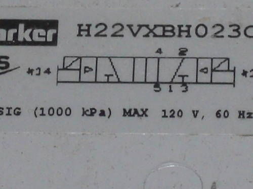 PARKER H22VXBH023C VALVE *NEW NO BOX*