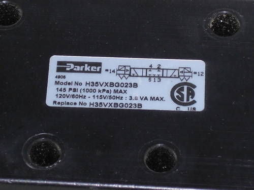 PARKER H35VXBG023B VALVE *NEW NO BOX*