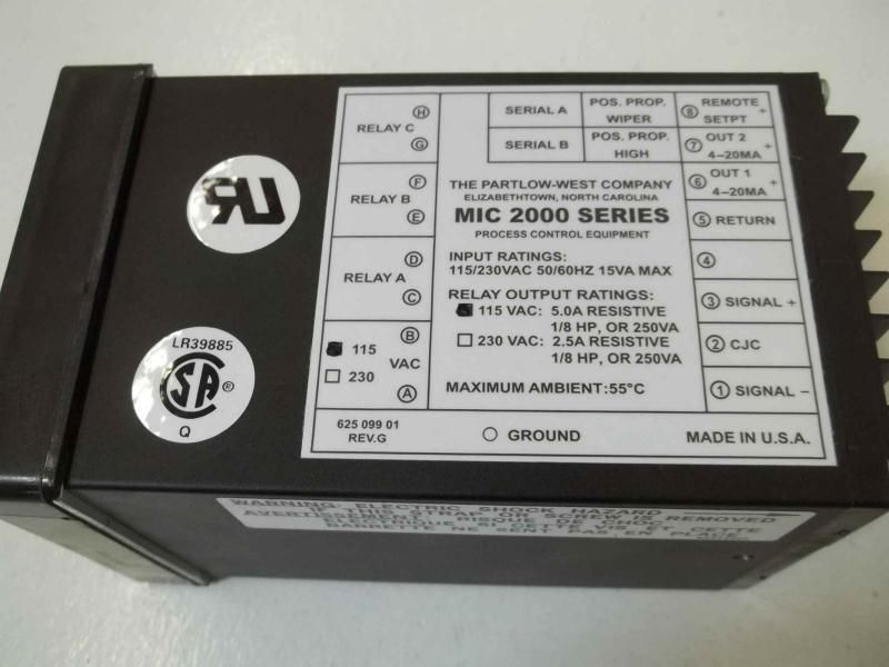 PARTLOW 2211021 *NEW IN BOX*