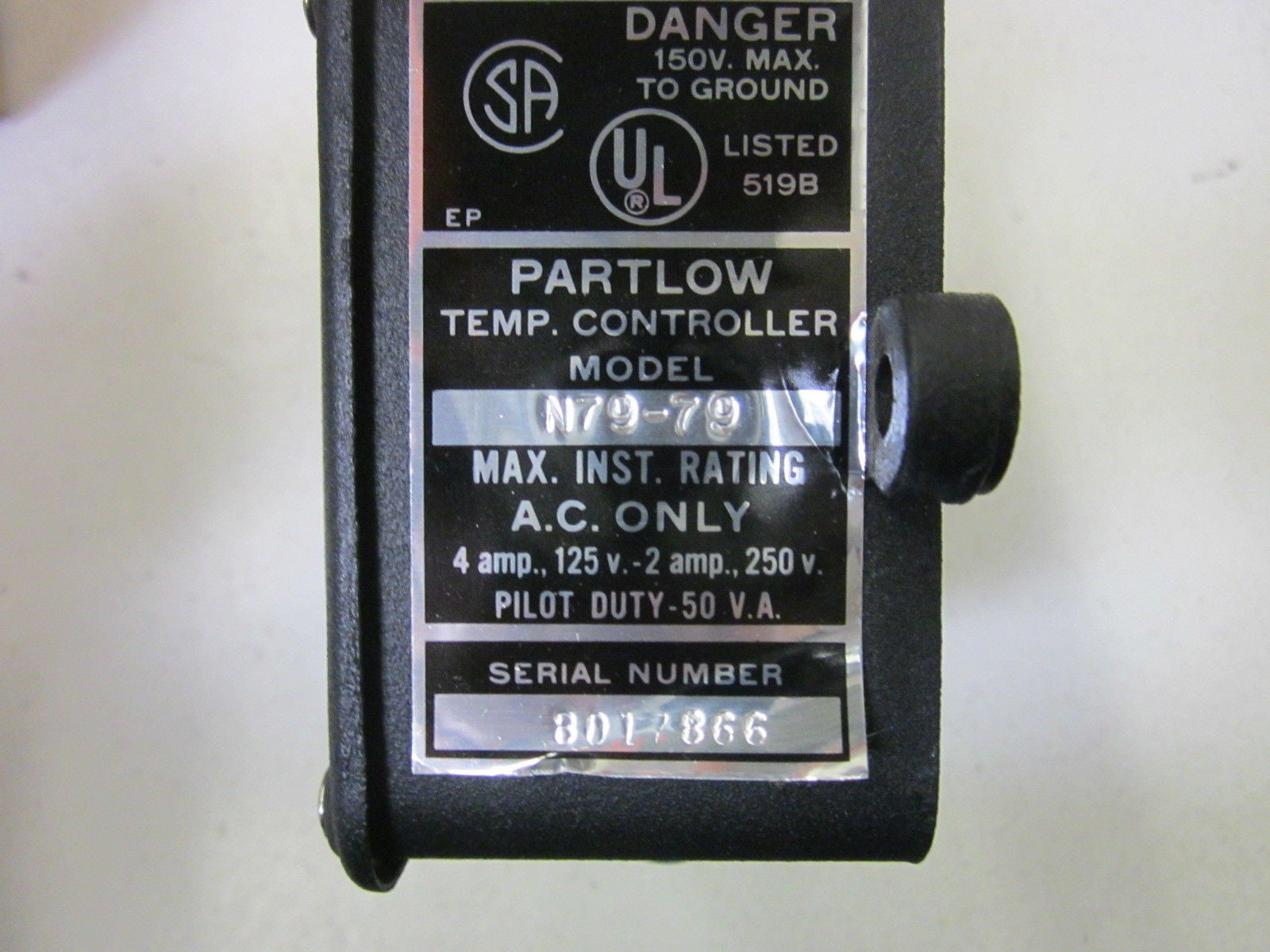 PARTLOW N79-79 TEMP.CONTROLLER *NEW IN BOX*