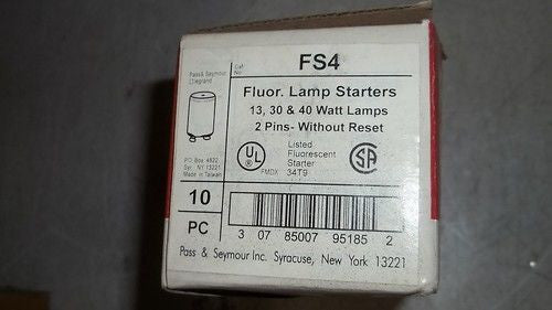 PASS & SEYMOUR FS4  *NEW*