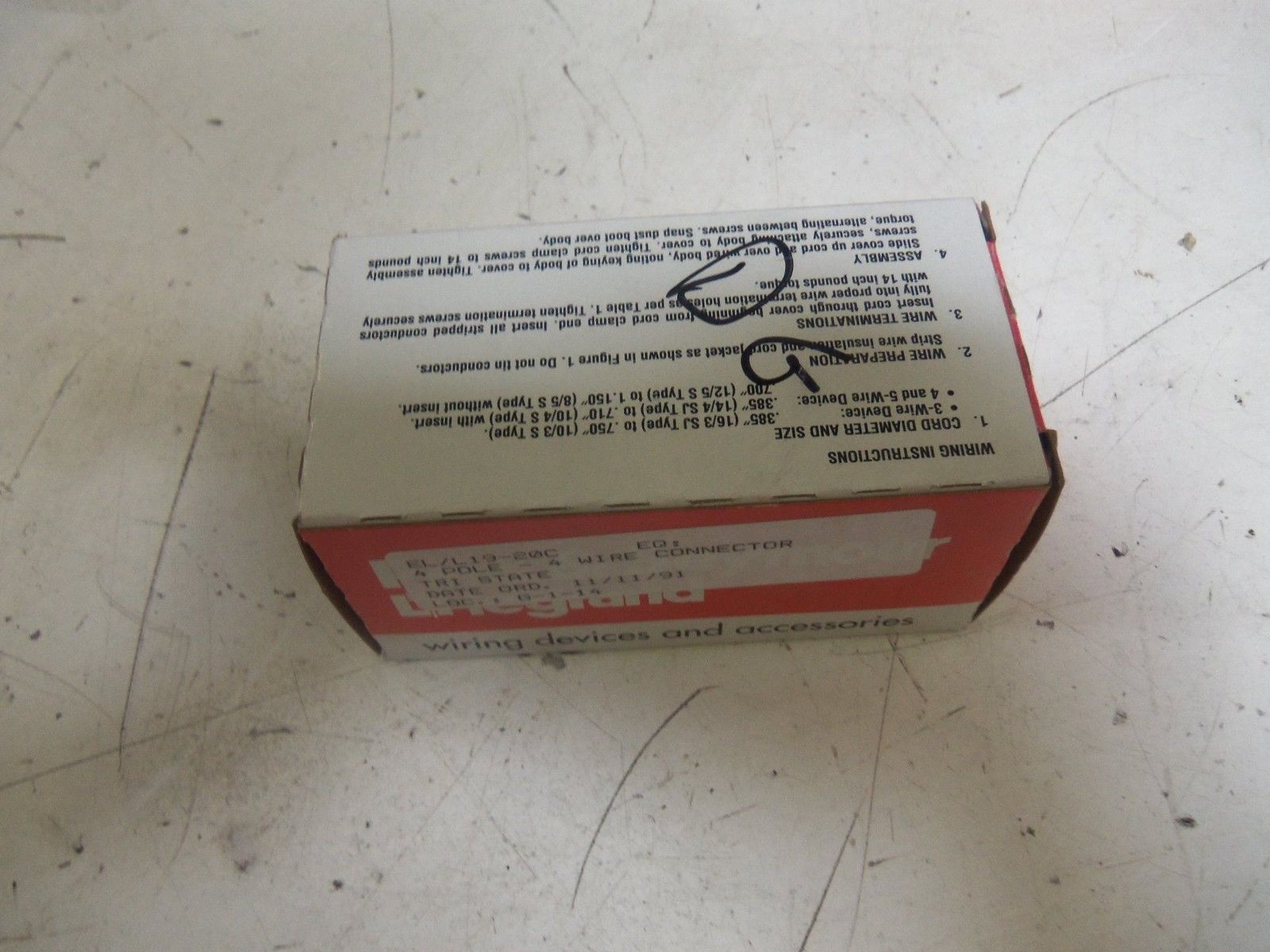 PASS & SEYMOUR L1920-C *NEW IN BOX*