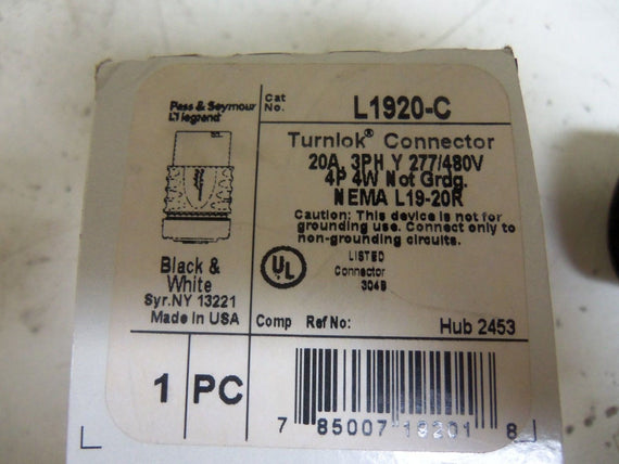 PASS & SEYMOUR L1920-C *NEW IN BOX*