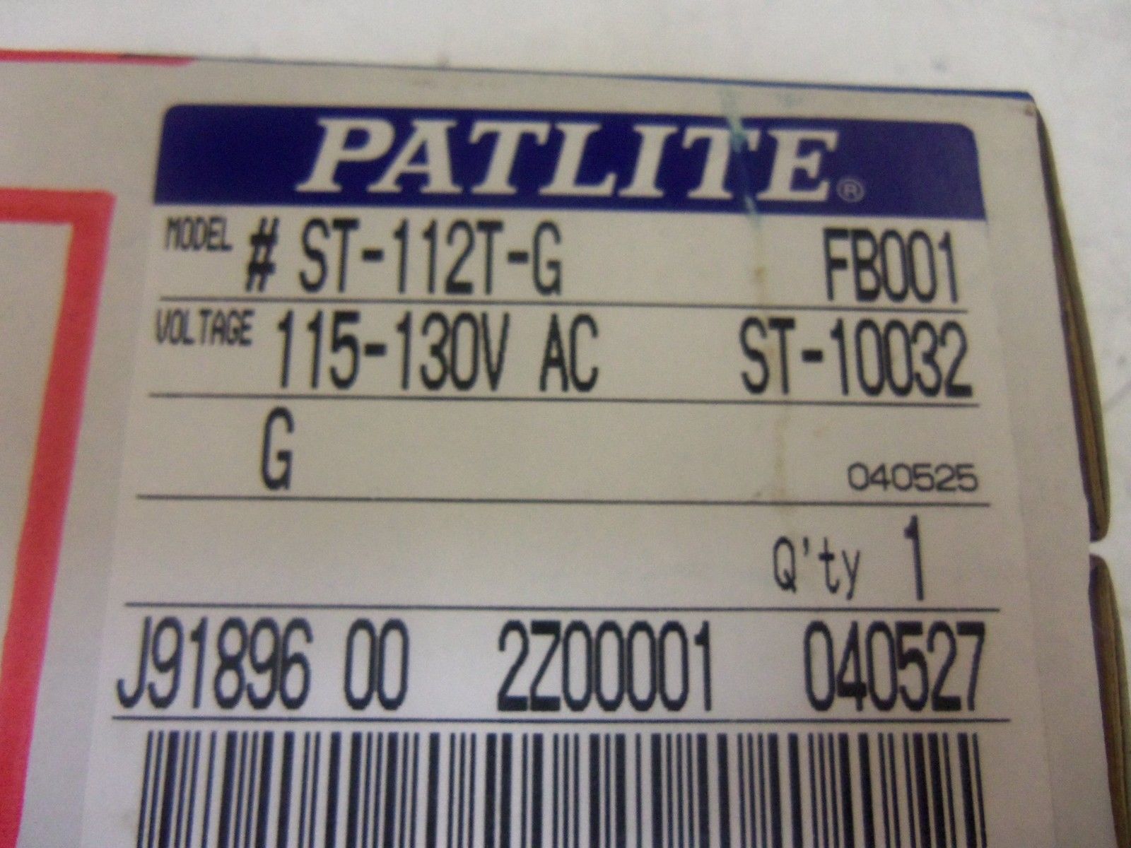 PATLITE ST-112T-G *NEW IN BOX*