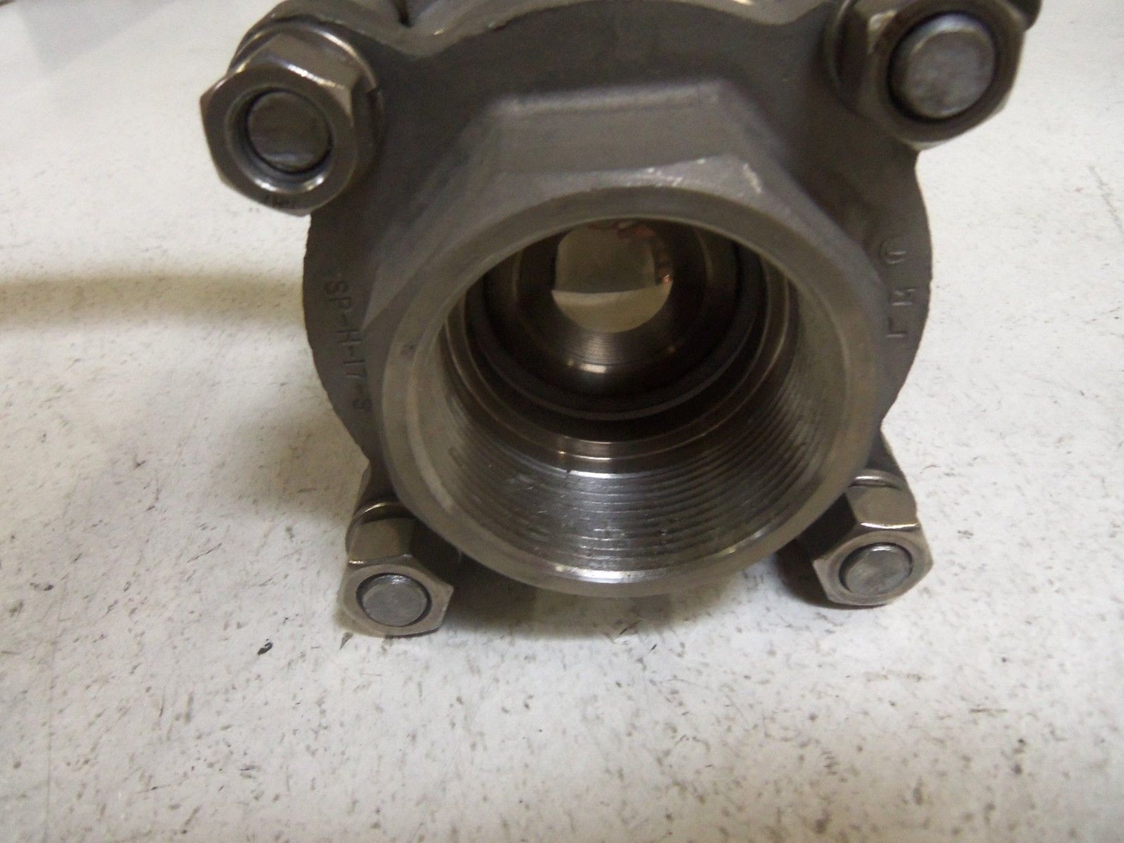 PBM SIH-37-TT3/F0 BALL VALVE *USED*