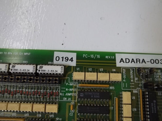 PC-16/16 *USED*