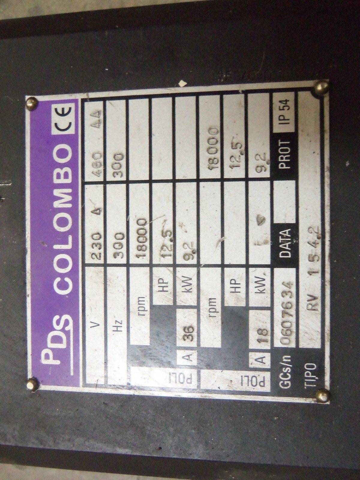 PDS RV154.2 *USED*