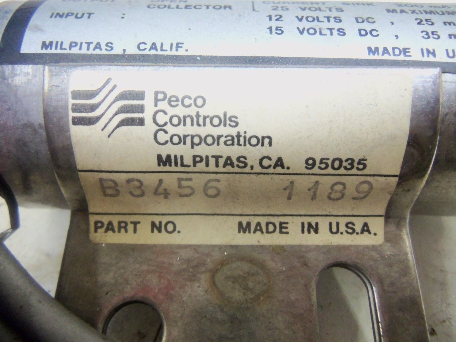 PECO B-3456-1189 *USED*