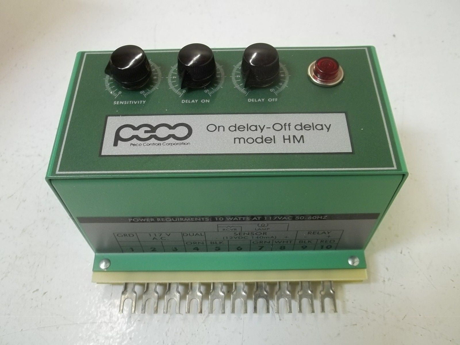 PECO CONTROLS HM CORPORATION MODEL *NEW IN BOX*