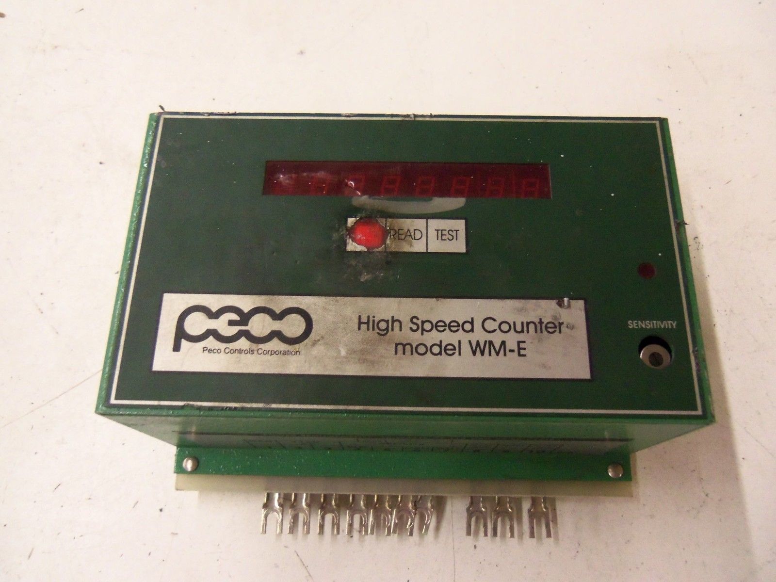 PECO HIGH SPEED COUNTER MODEL WM-E C3678-6567 *USED*