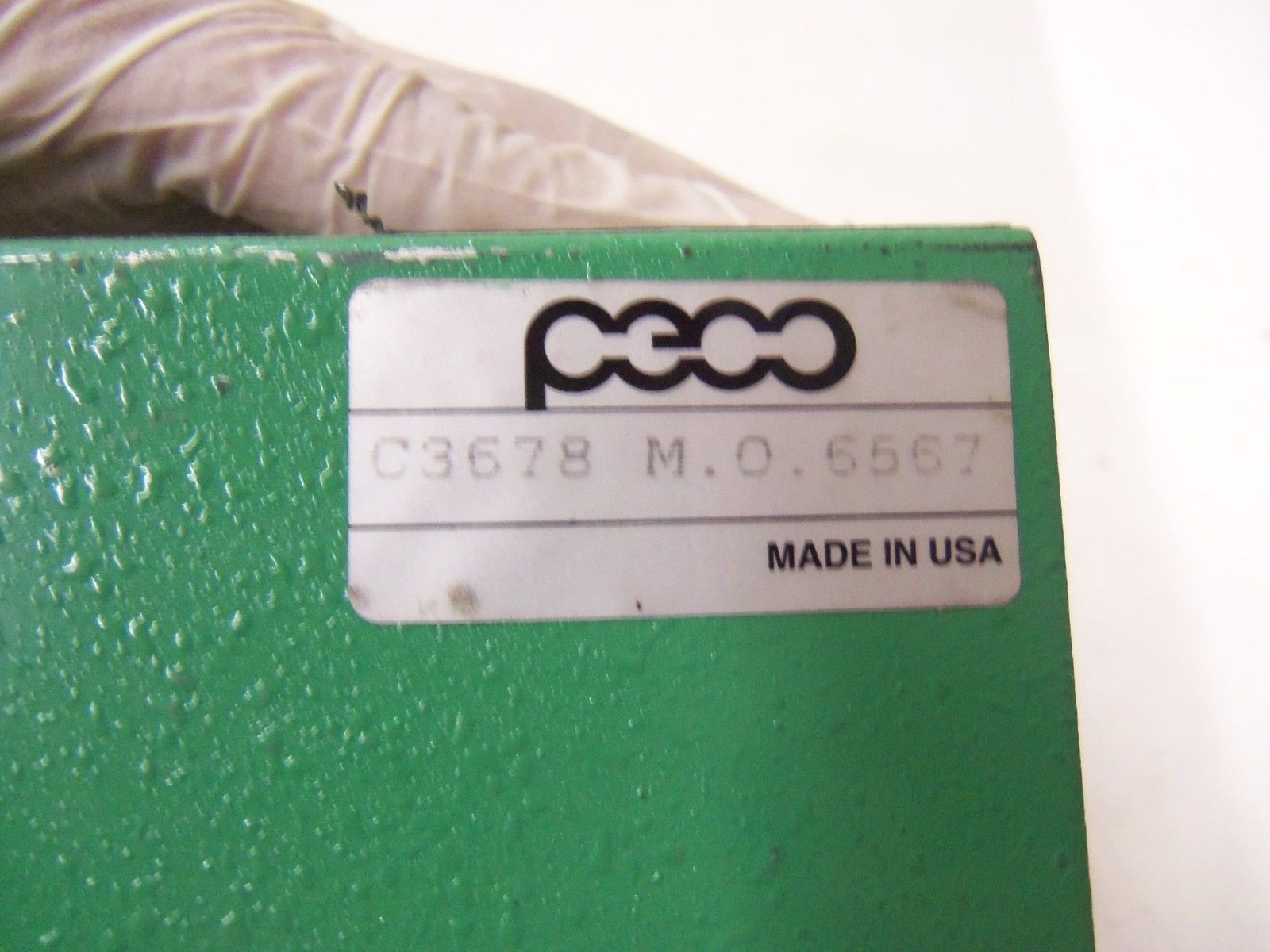 PECO HIGH SPEED COUNTER MODEL WM-E C3678-6567 *USED*