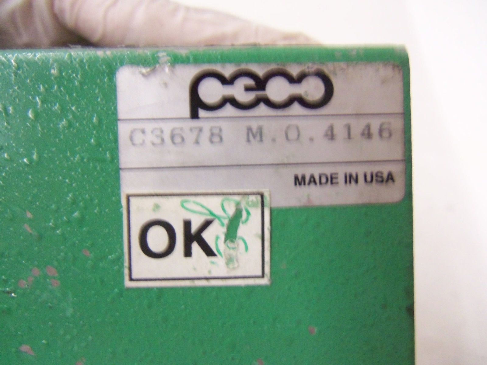 PECO HIGH SPEED COUNTER MODEL WM-E C3678-4146 *USED*