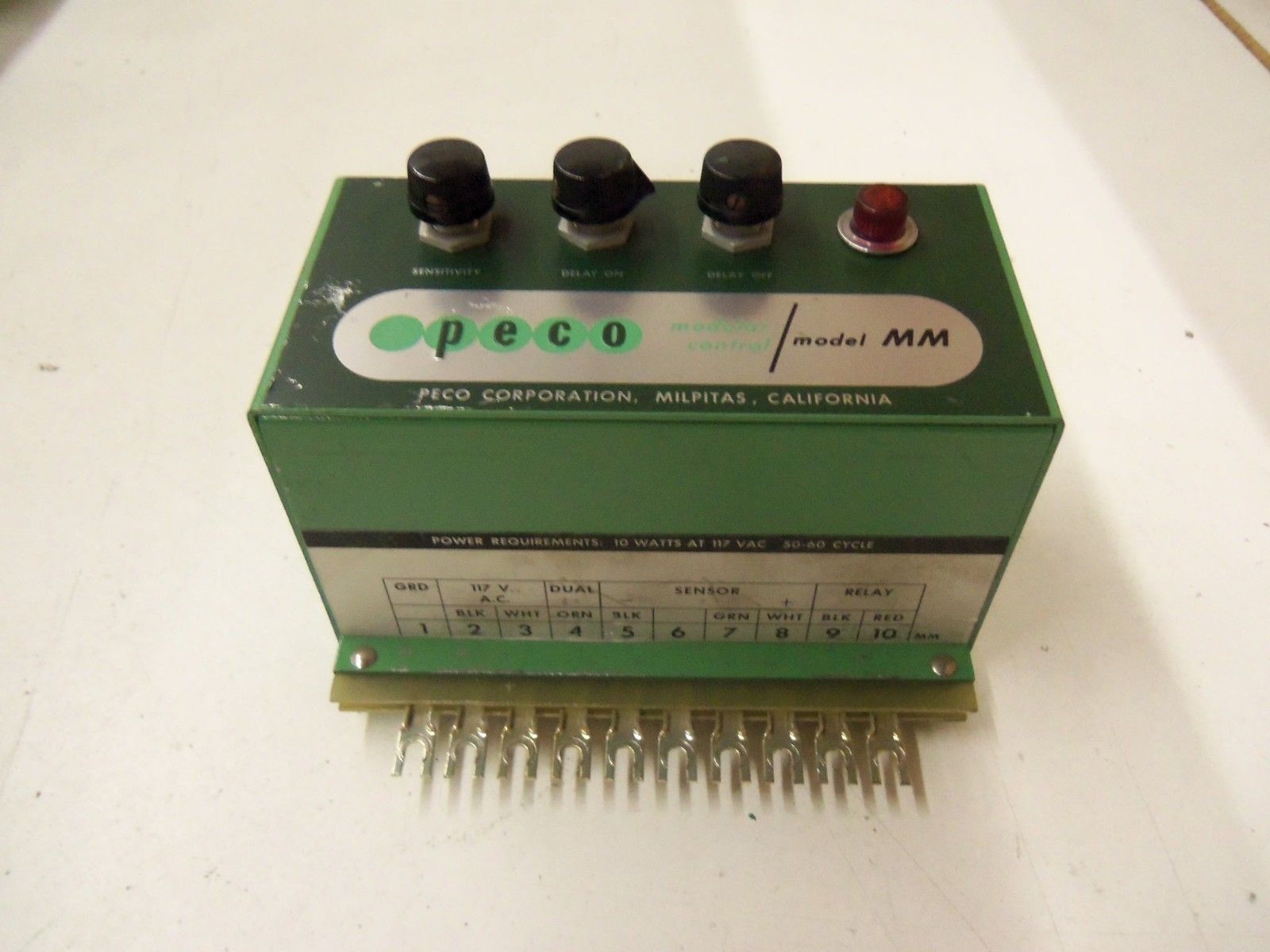 PECO MODULAR CONTROL MODEL MM C-3006-872 *USED*