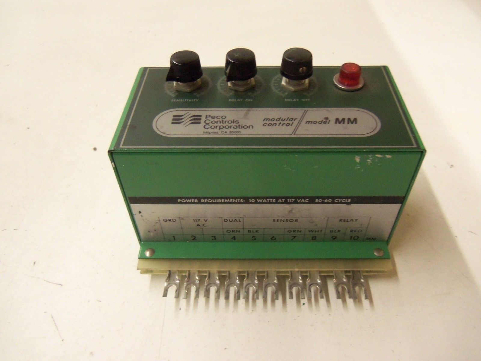 PECO MODULAR CONTROL MODEL MM C3006-0192 *USED*